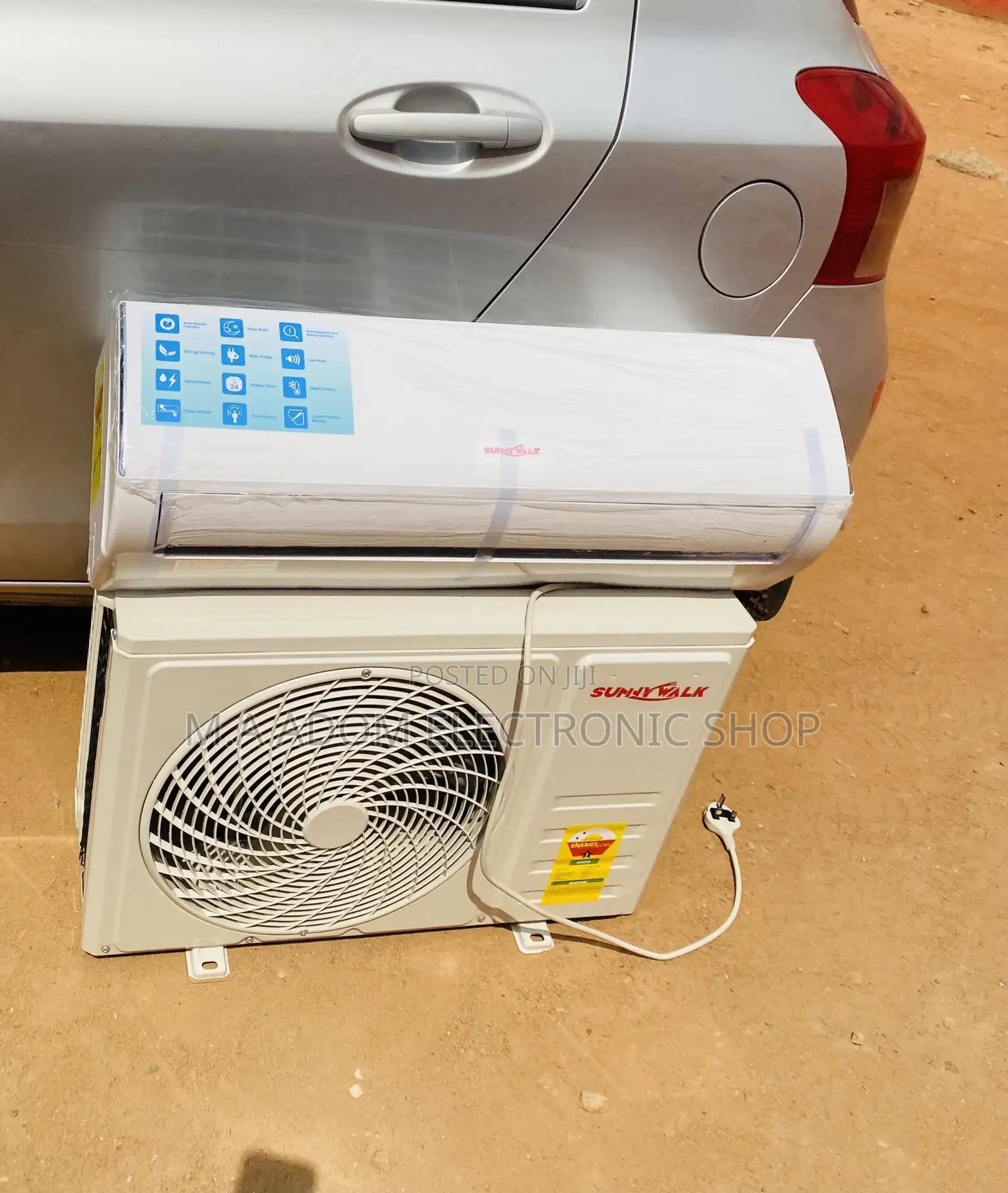 Sunnywalk 1.5hp Split Type Air Conditioner(White).