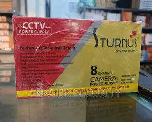 Power Supply 8ch SMPS for CCTV