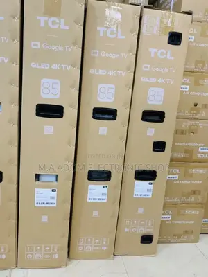 Sealed in Box TCL 85C645 85 Inch Qled Smart Android Tv.