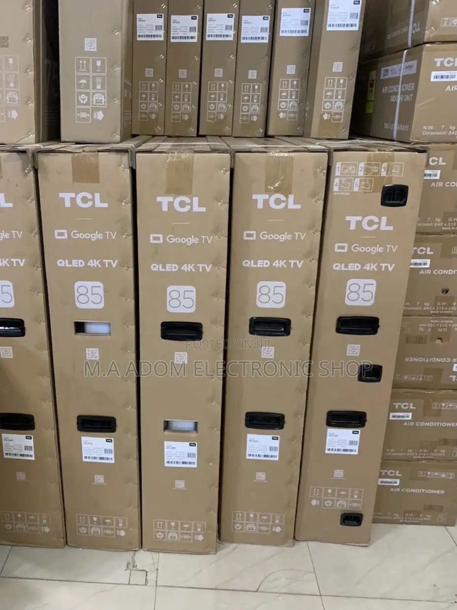 Classic Design TCL 85 Inch Qled Smart Android Tv(85C645).