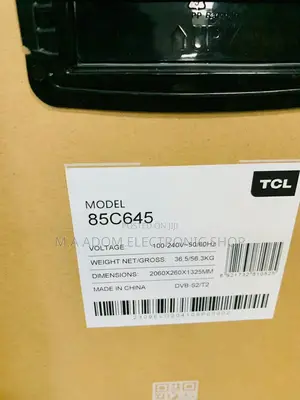 Classic Design TCL 85 Inch Qled Smart Android Tv(85C645).