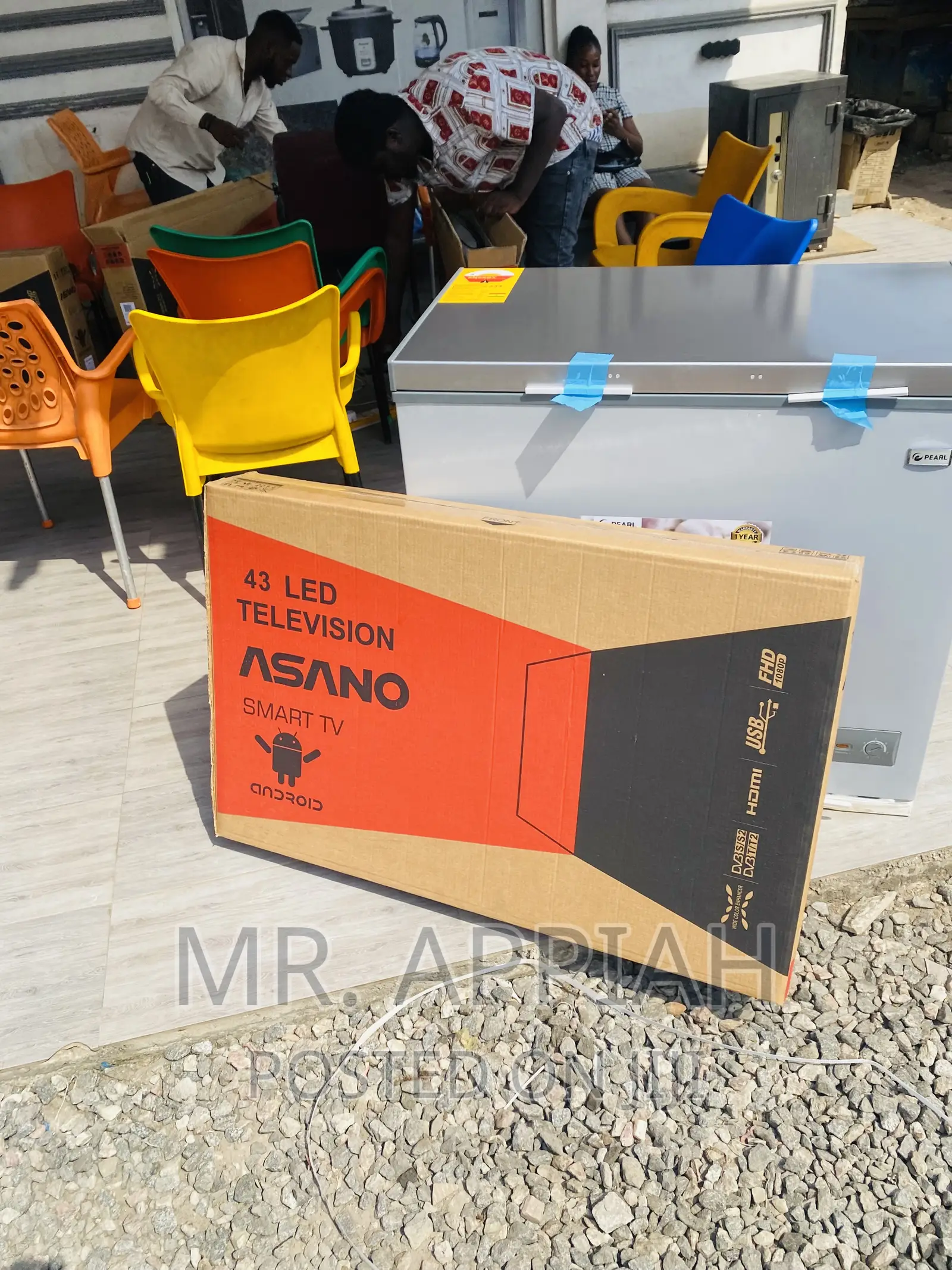 Purchase Original Asano 43”. Digital Satellite Smart Led Tv