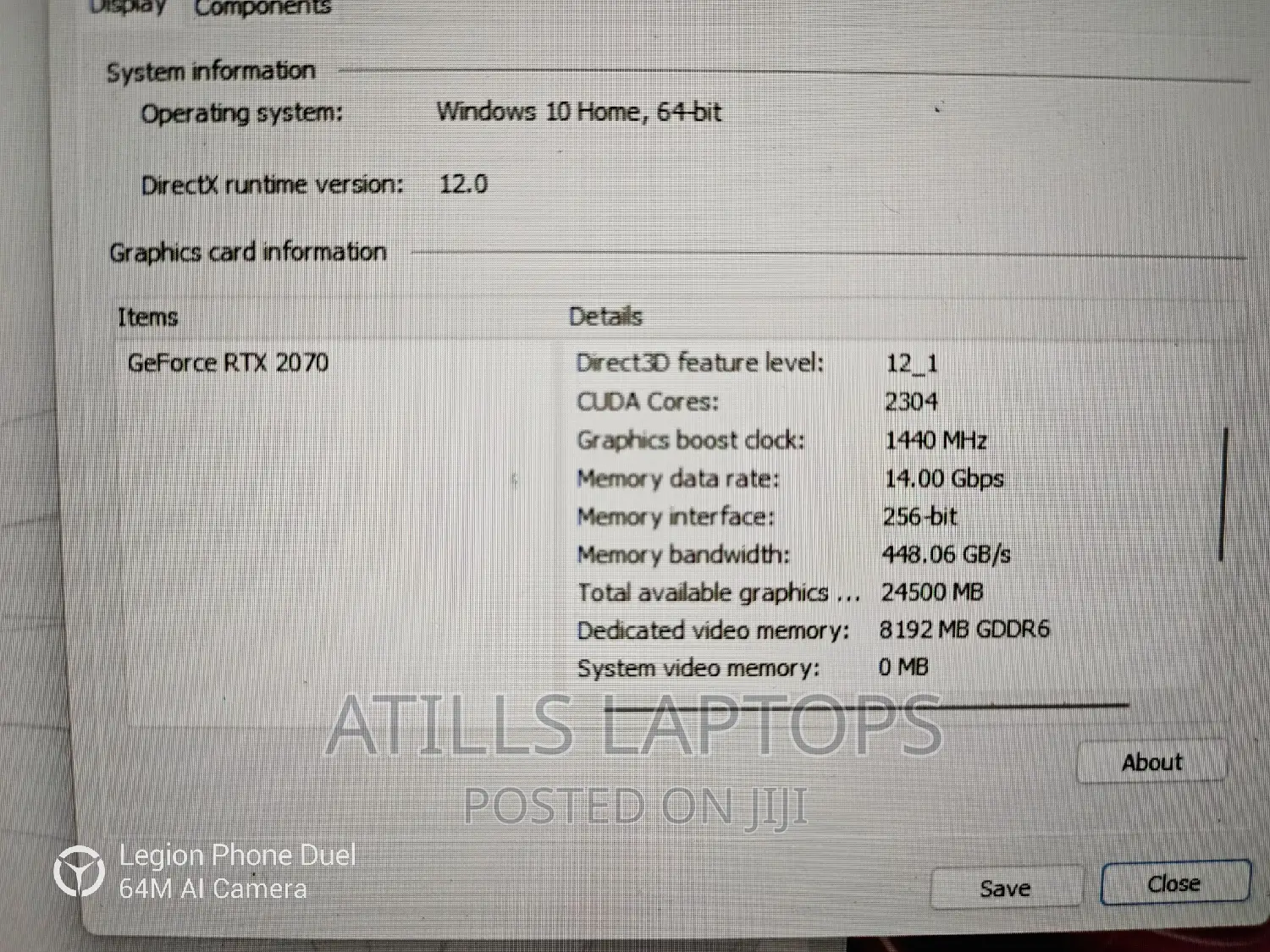 Laptop Asus ROG Strix SCAR II 32GB Intel Core i7 SSD 512GB