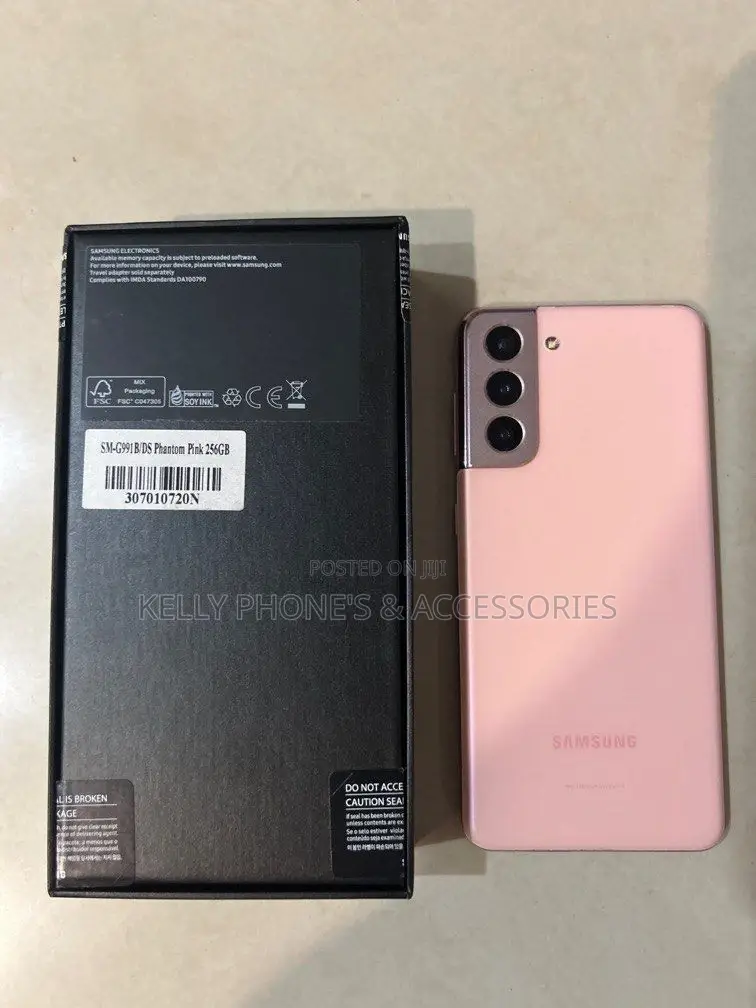 New Samsung Galaxy S21 5G 128 GB Gold