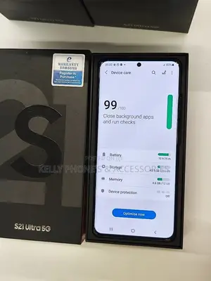 New Samsung Galaxy S21 Ultra 5G 256 GB Black