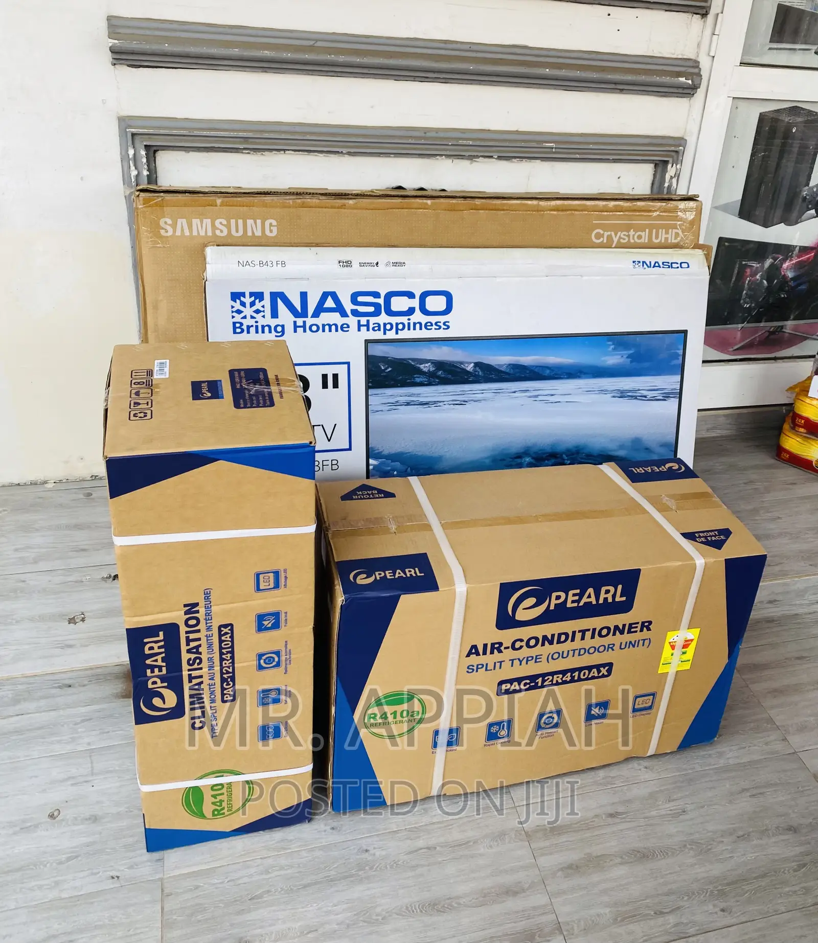 Unique Pearl 1.5hp(R410)Split Type Air Conditioner.