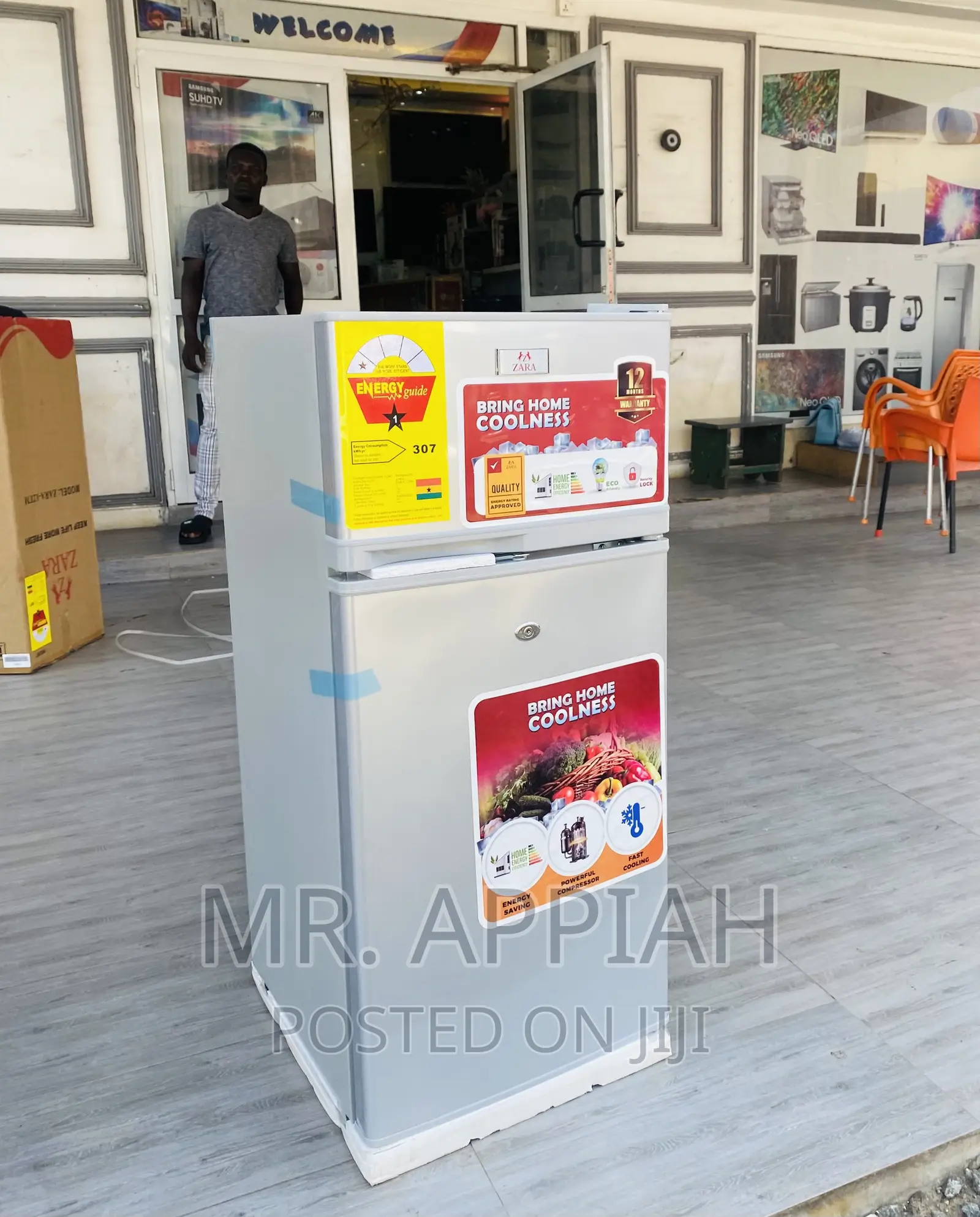 Purchase Original Zara 12TM Double Door Electric Fridge.