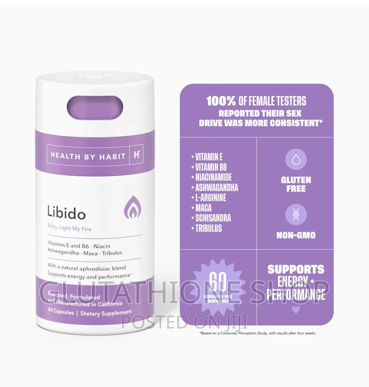 Health by Habit Libido Blend Supplement