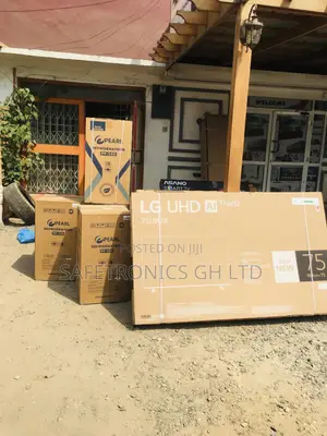 Electric Smart UHD Black 75 Inches Glossy LED UR78 LG Tv