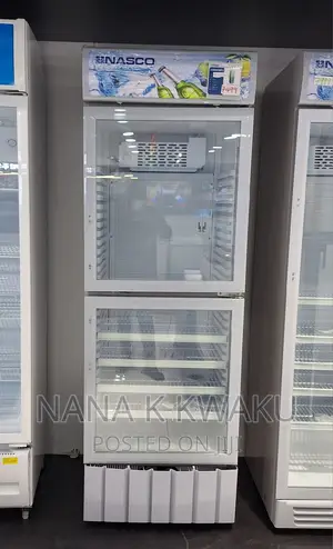 Nas-Ch500-2drv_nasco Double_door Display Fridge