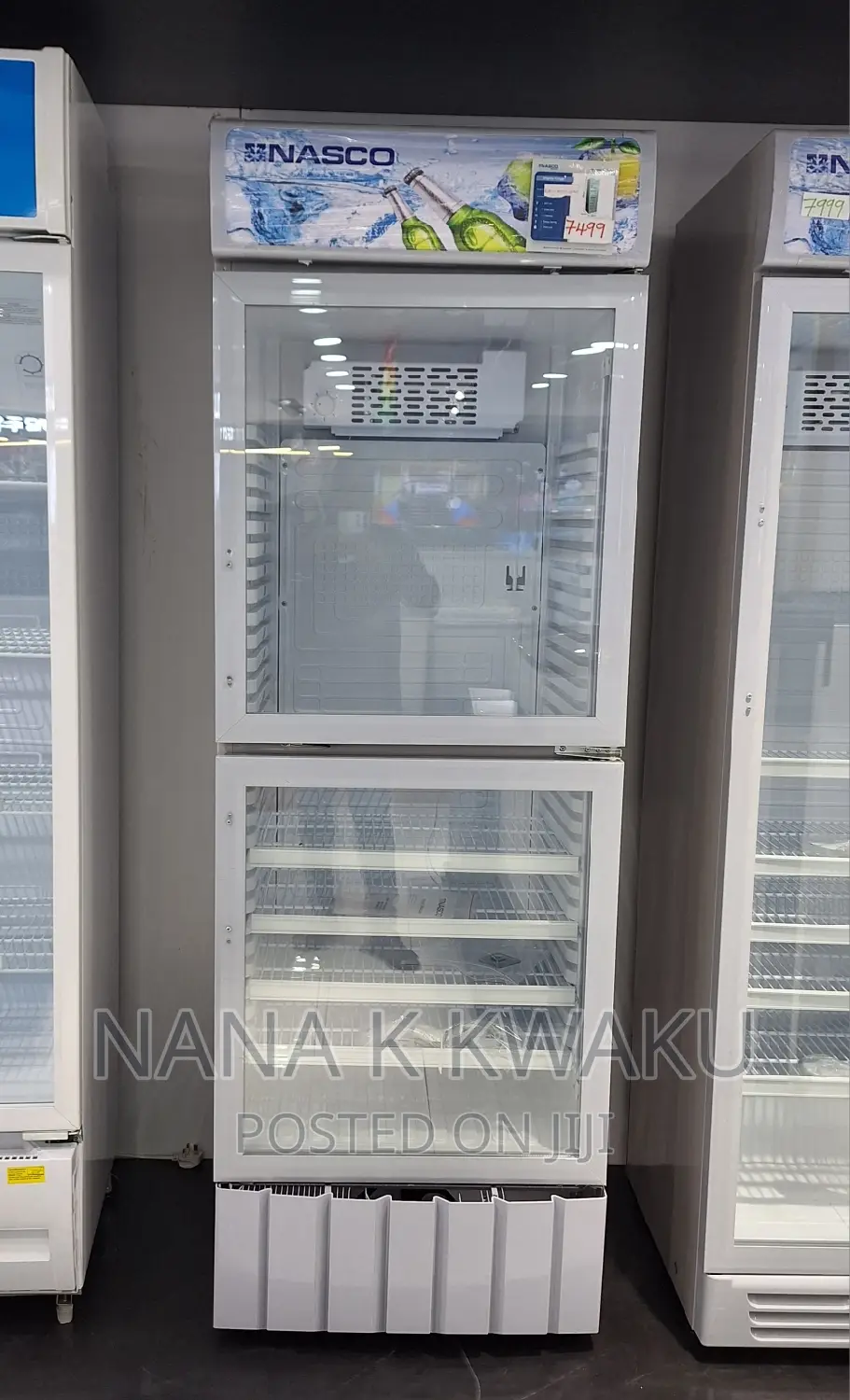 Nas-Ch500-2drv_nasco Double_door Display Fridge