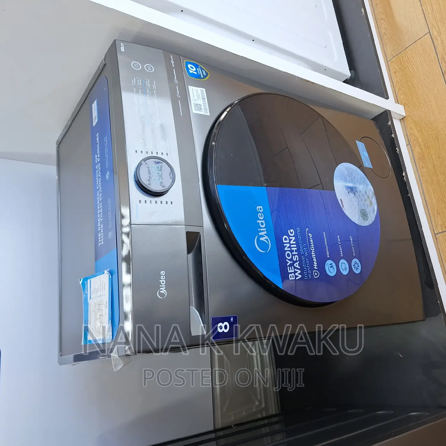 Fully Auto_midea 8kg Front Load Washing_machine Front Load