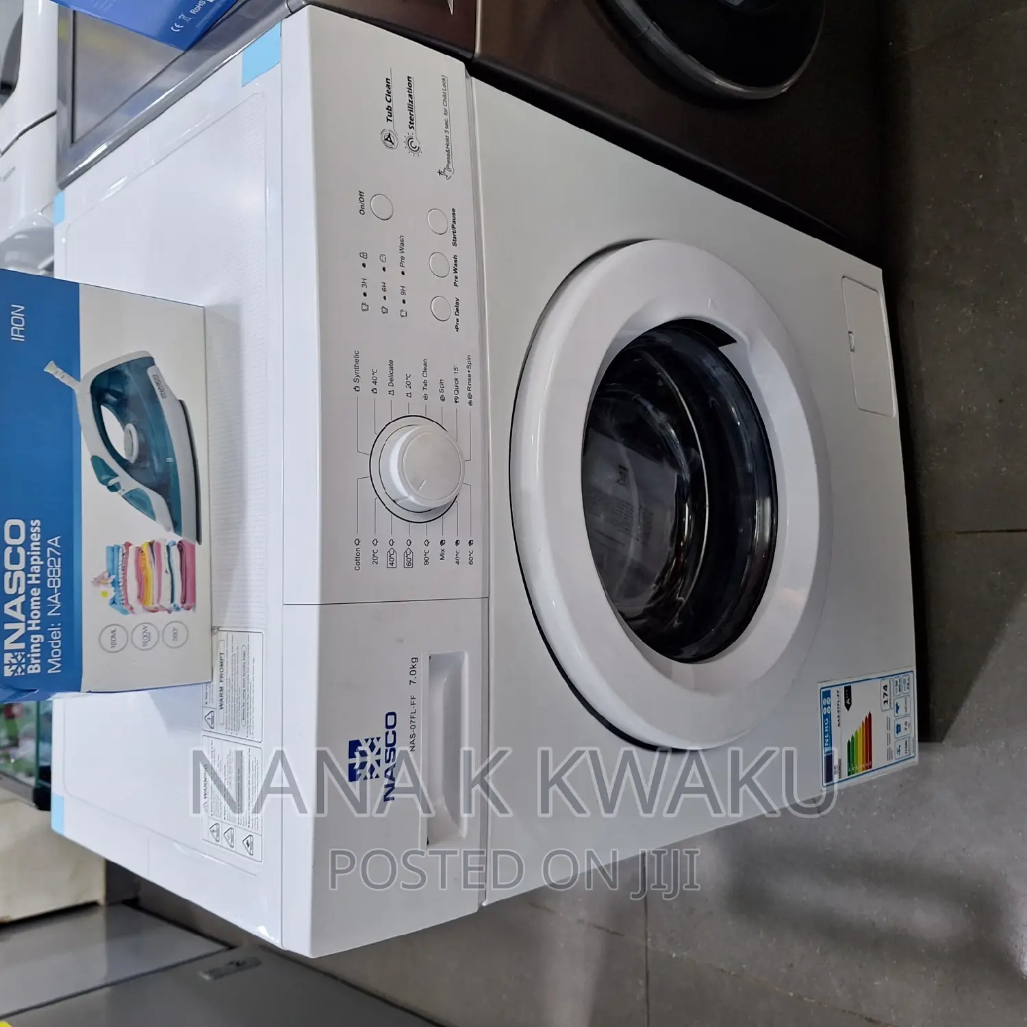 Nasco 7kg Front_load Washing Machine*