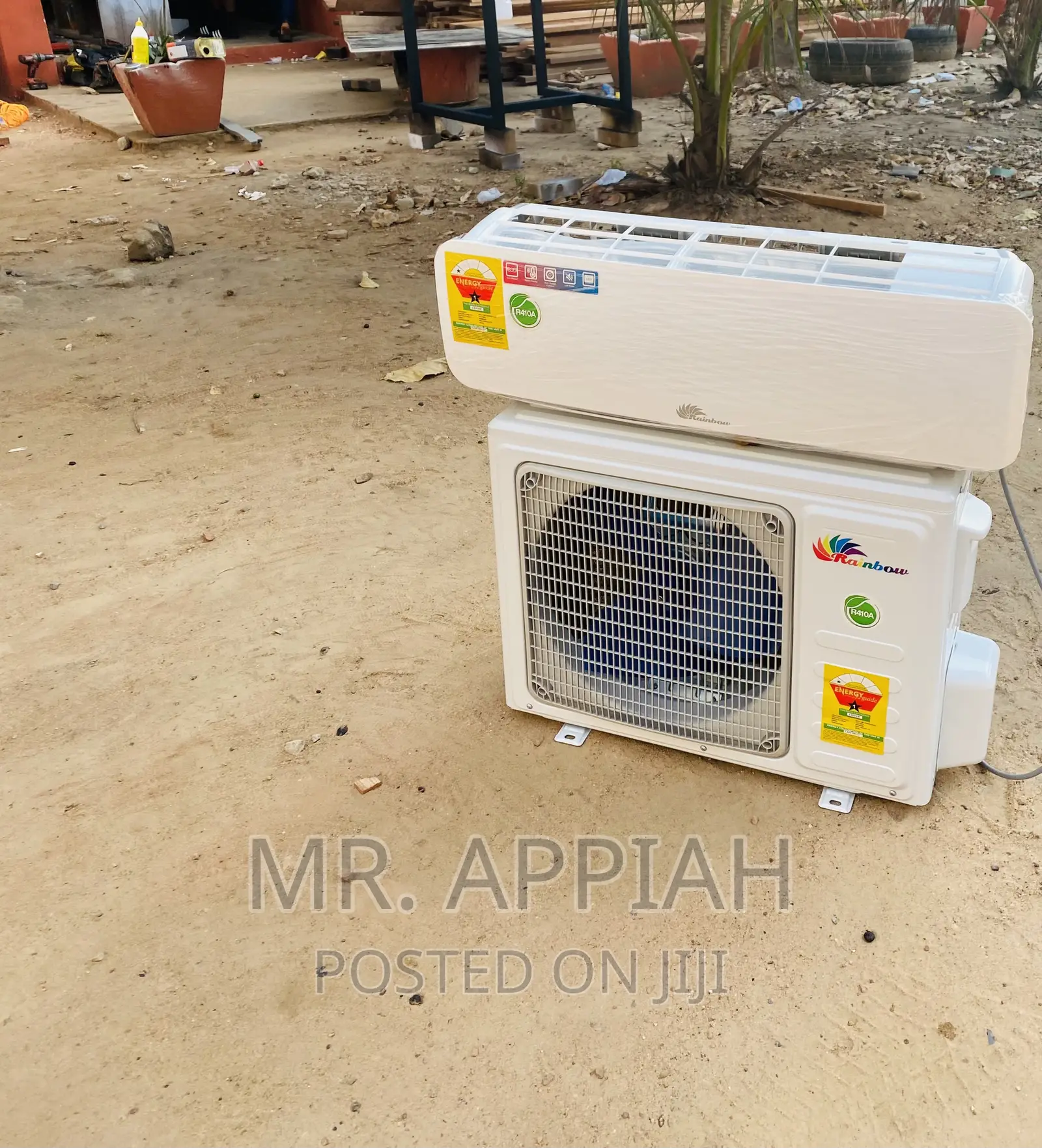 Energy Sufficient Rainbow 1.5hp Split Type Ac(White).