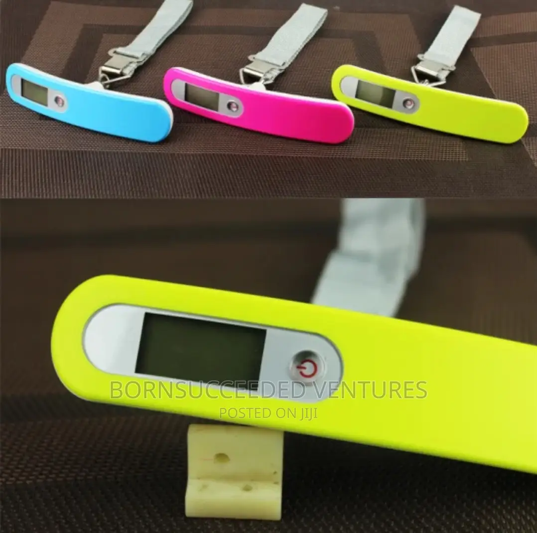 Portable Travel Luggage Fishing Scale 50kg With LCD Backlit
