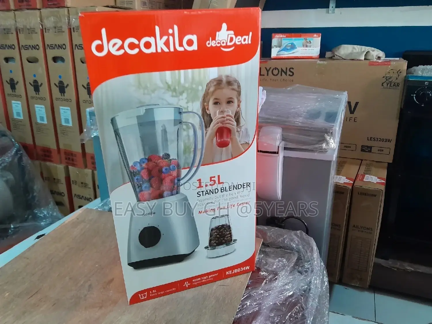 Electric Stand Blender 1.5l Decakila