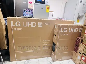 Best and Authentic Sleek Slim UHD Smart LG 75”UQ80