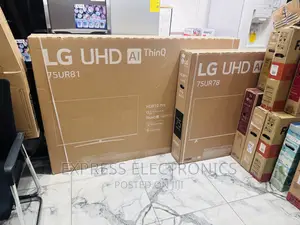 UHD Smart Glossy Slim LG 75”UQ80 Best Sale
