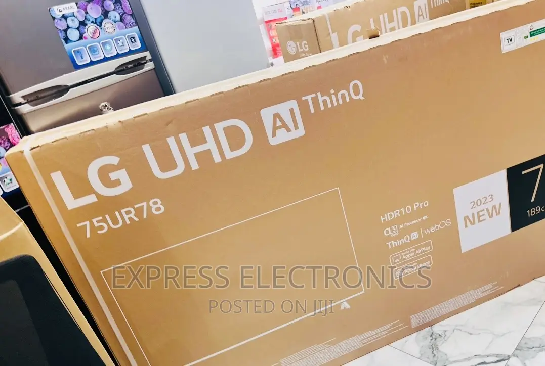 Better and Sleek Slim Uhd Smart 75”Ur78 Tv Smart