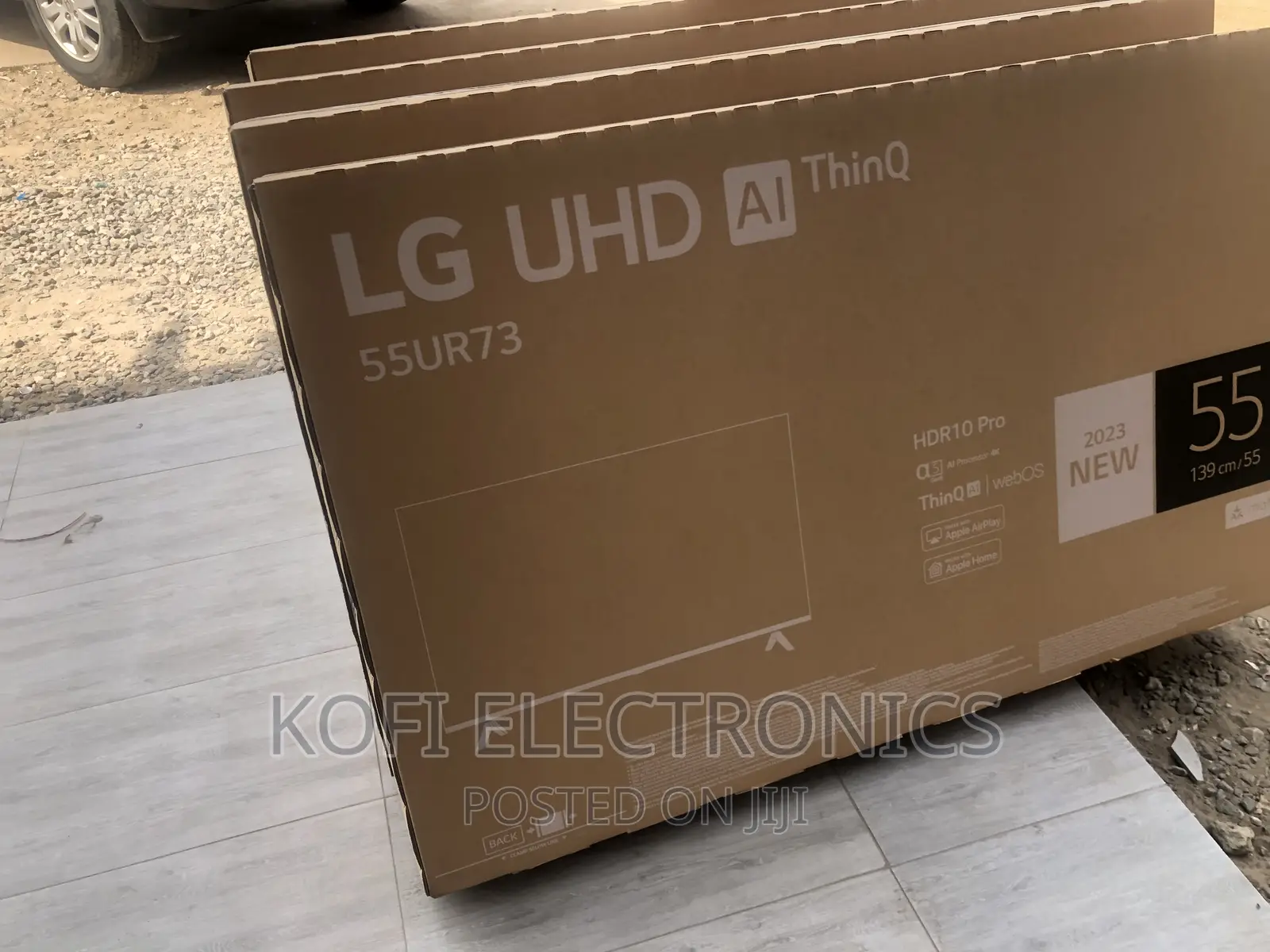 Home Entertainment Display Use LG 55" UHD Smart AI TV