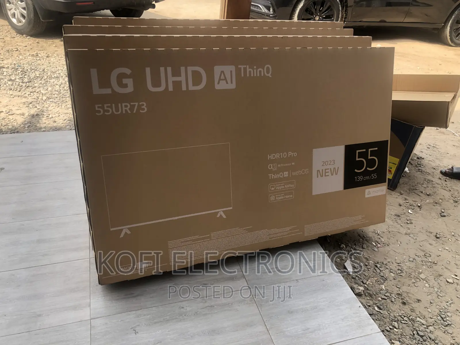 Unlimited Entertainment on LG 55" UHD Smart AI Thinq TV