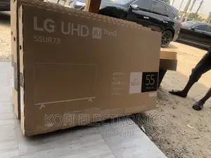 Unlimited Entertainment on LG 55" UHD Smart AI Thinq TV