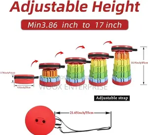 Foldable Stool/Camping Chair (Telescopic Chair)