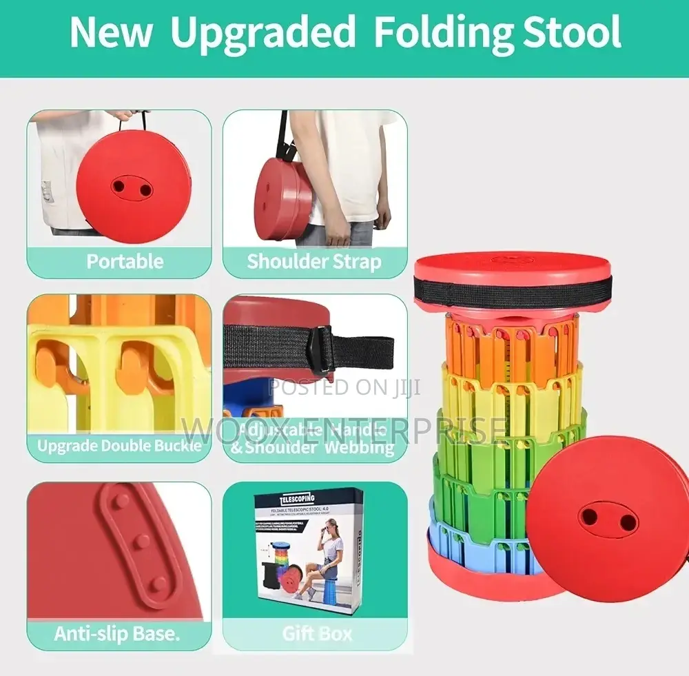 Foldable Stool/Camping Chair (Telescopic Chair)