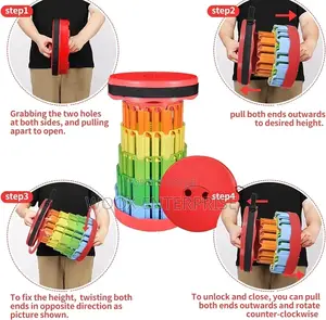Foldable Stool/Camping Chair (Telescopic Chair)