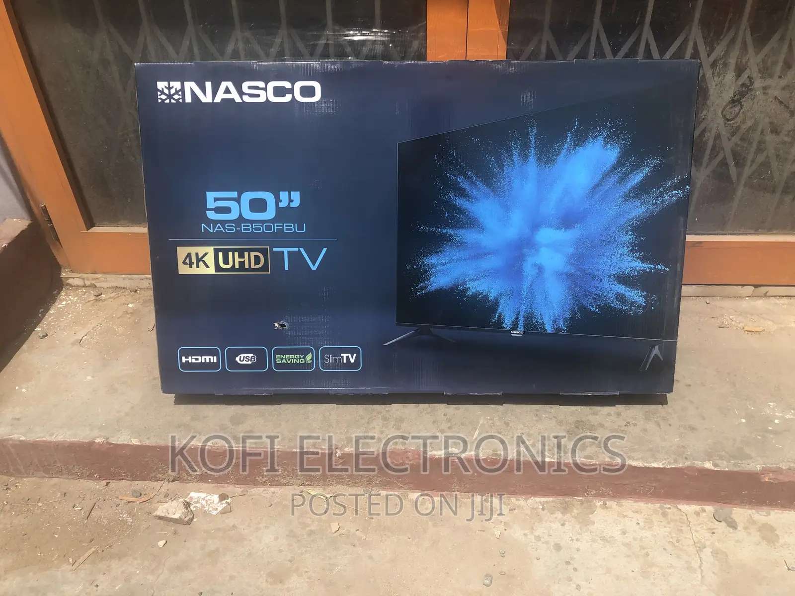 Highly Graded Nasco 50′′ Uhd Digital Satellite Smart TV