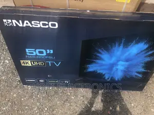 Highly Graded Nasco 50′′ Uhd Digital Satellite Smart TV