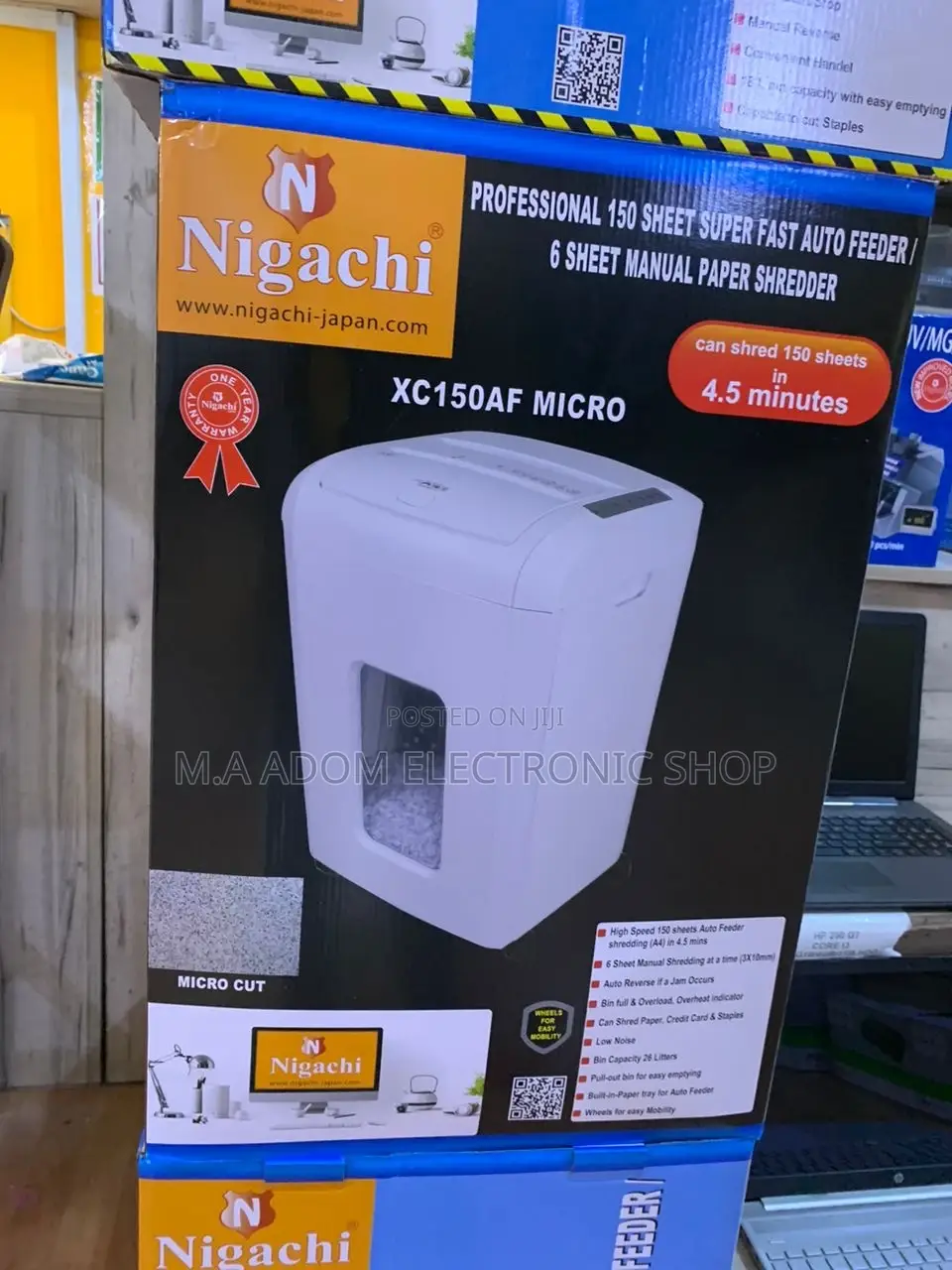 High Quality Nigachi Manual Paper Shredder.