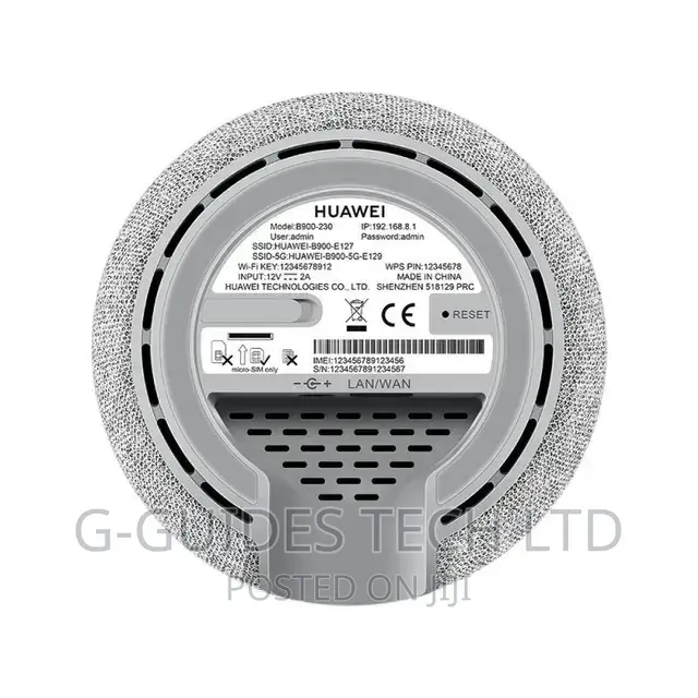 Huawei 4G Router With Ai Cube Alexa Speaker