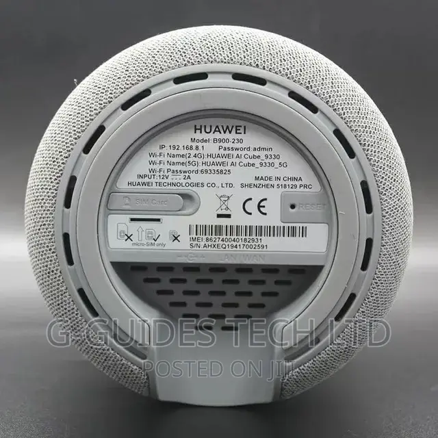 Huawei 4G Router With Ai Cube Alexa Speaker