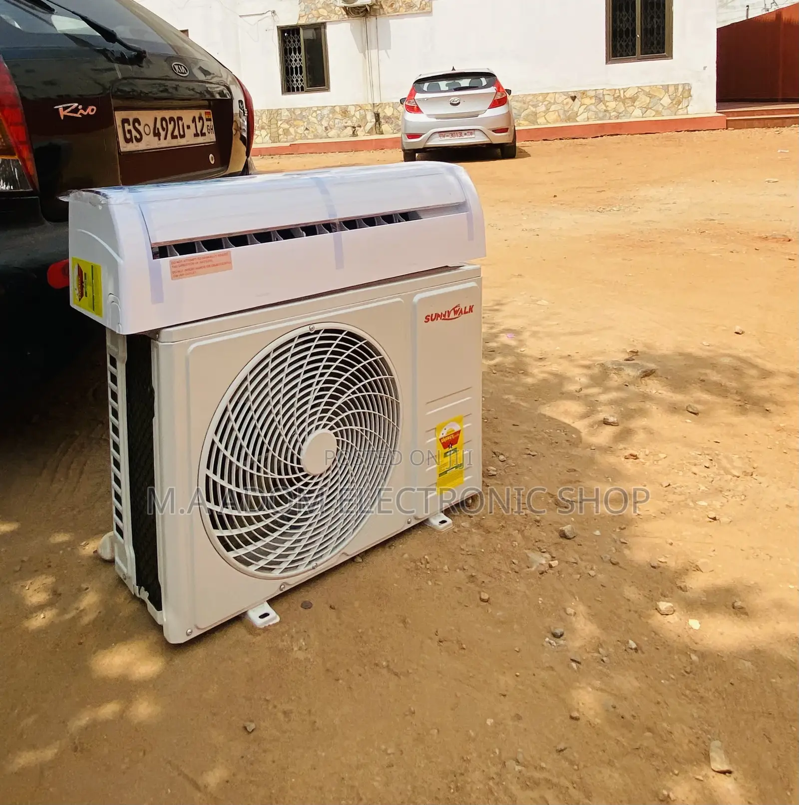 Fast Chilling Sunnywalk 1.5hp Split Air Conditioner(White).