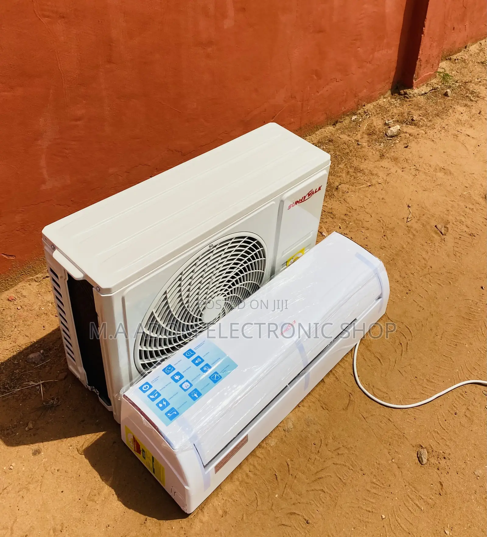 Fast Cooling Sunnywalk 2.0hp Split Type Ac(White).