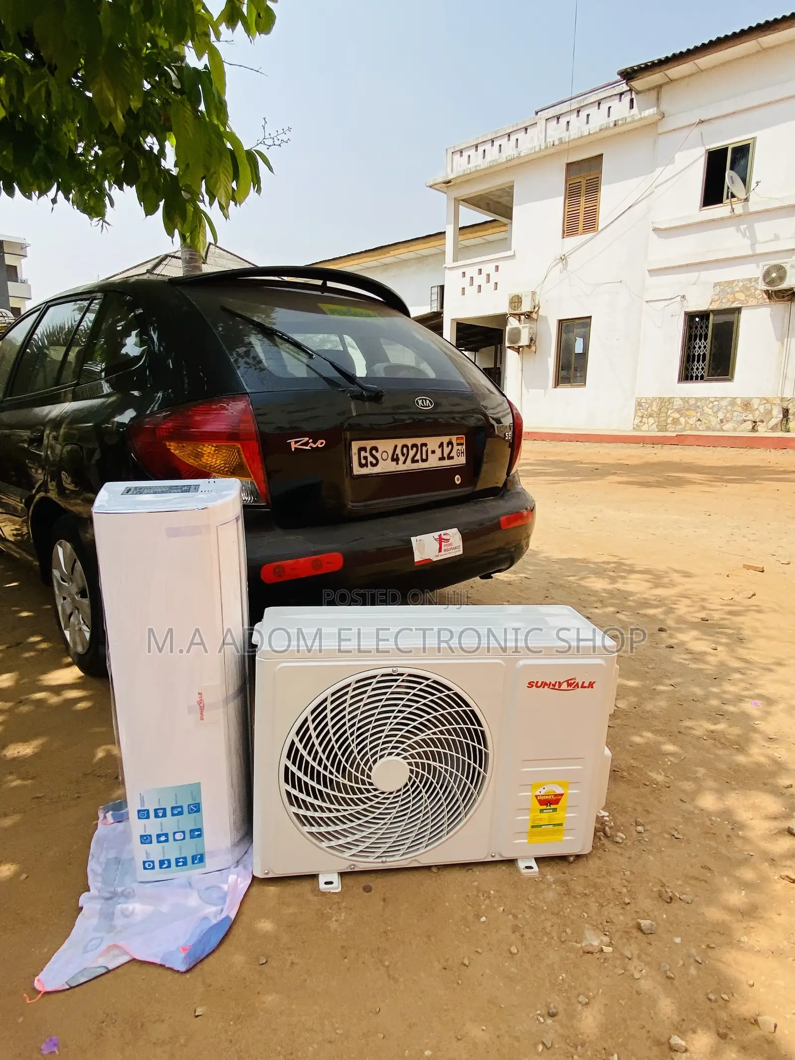 Sunnywalk 2.5hp Split Type Air Conditioner(White).