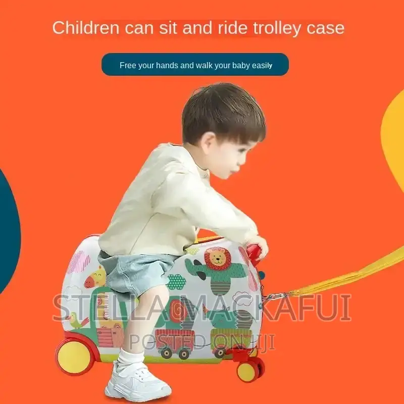 Sit and Ride on Suitcases for Children