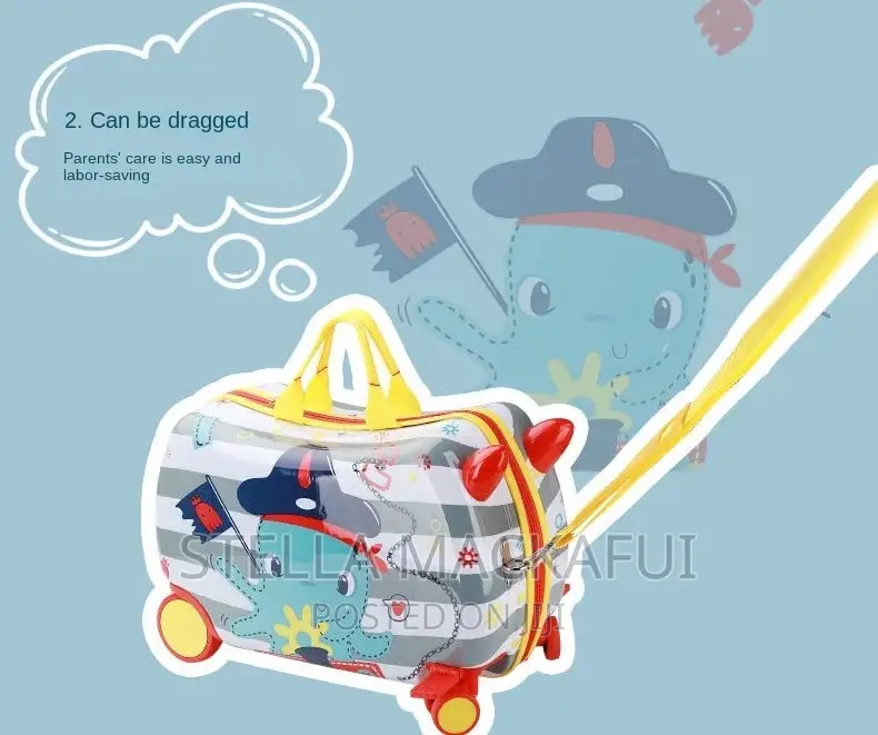 Sit and Ride on Suitcases for Children