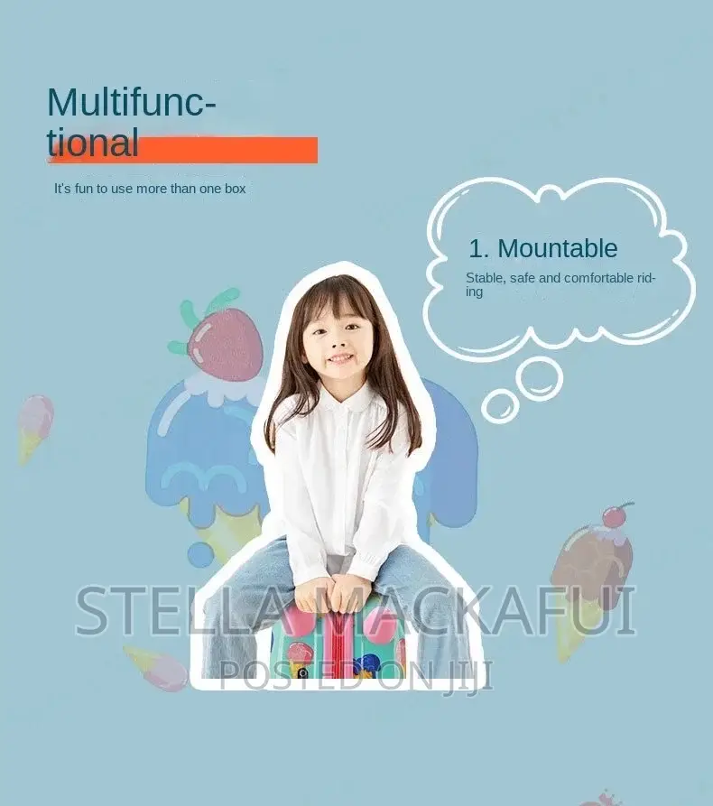 Sit and Ride on Suitcases for Children