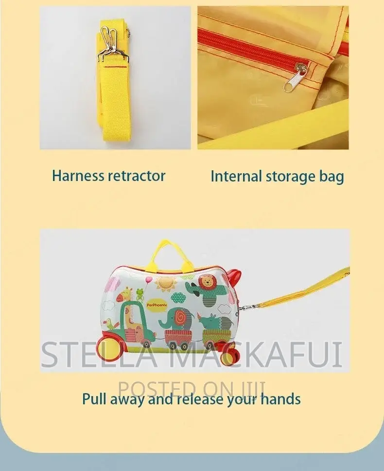 Sit and Ride on Suitcases for Children