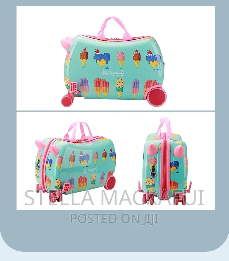 Sit and Ride on Suitcases for Children