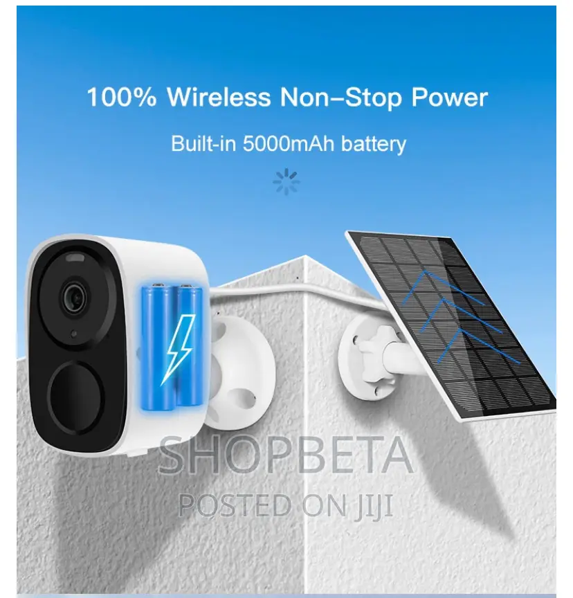 2024 Solar Wireless Camera CCTV