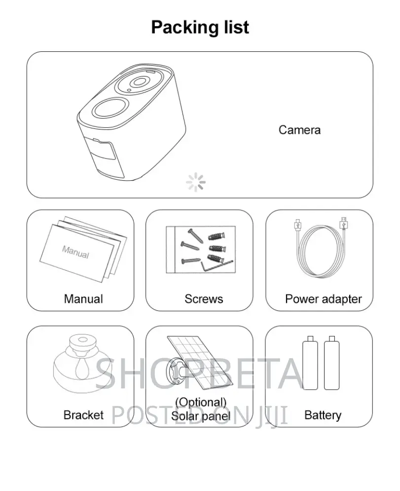 2024 Solar Wireless Camera CCTV