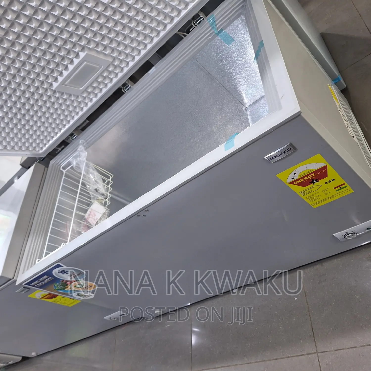 350litrs_nasco Nas420s Chest Freezer Stainless