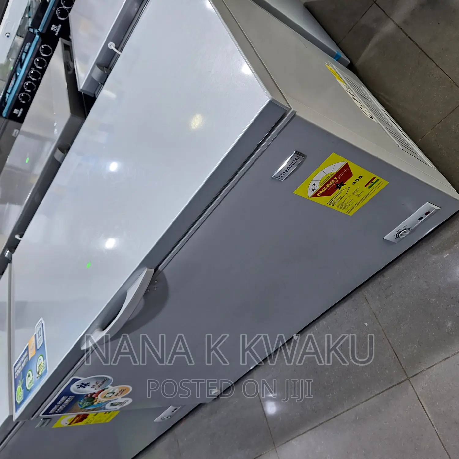 350litrs_nasco Nas420s Chest Freezer Stainless