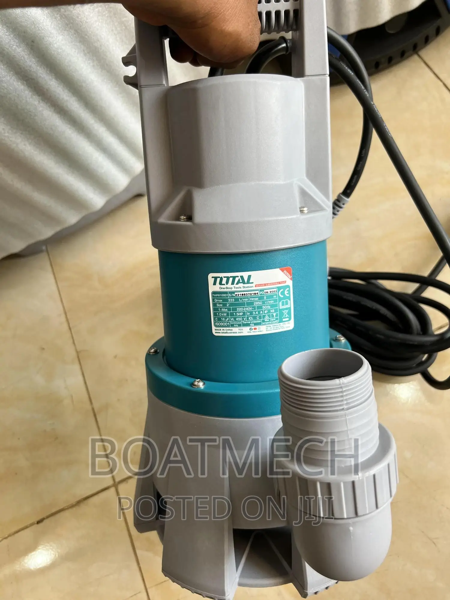 1.5 HP Total Submersible Pump