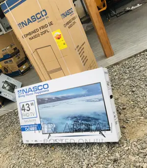 Classic Nasco 43 Inch Digital Satellite Electric LED Tv.