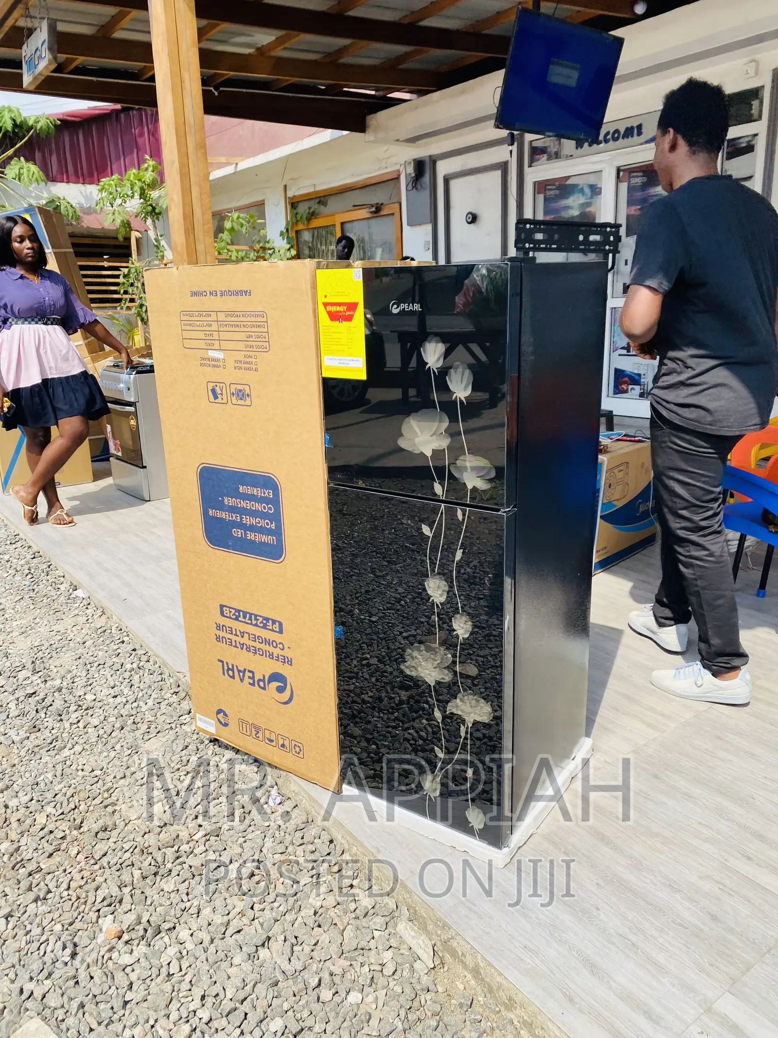 High Quality Pearl(Pf217t-2b)2 Door Refrigerator.
