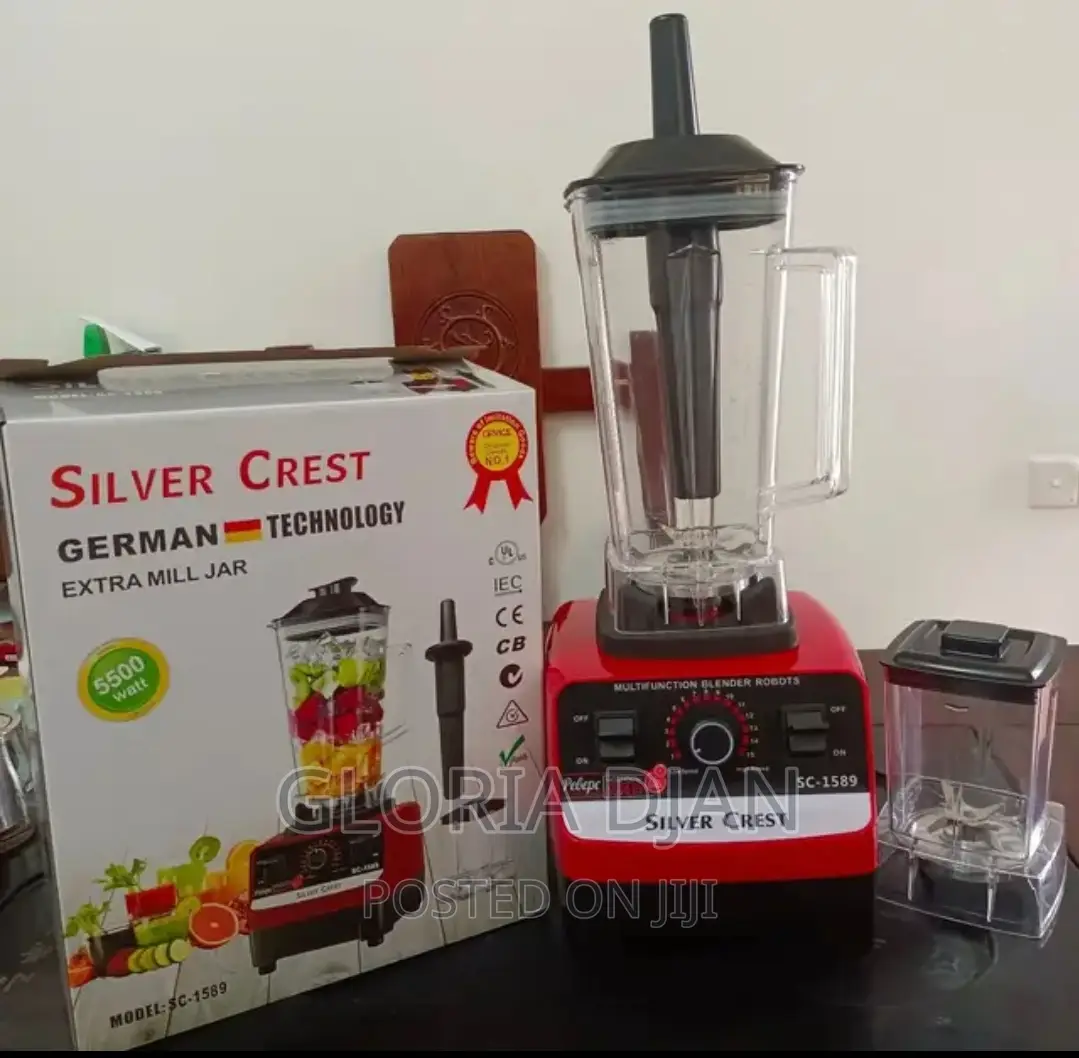 5500watts Silver Crest Double Cup Blender
